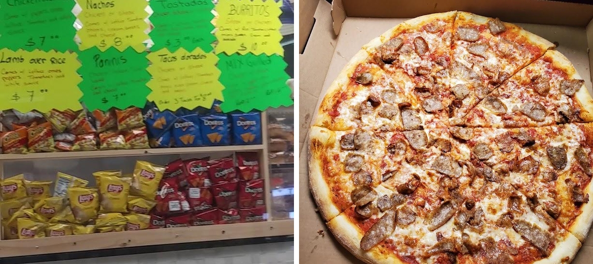 Corner Pizza Menu