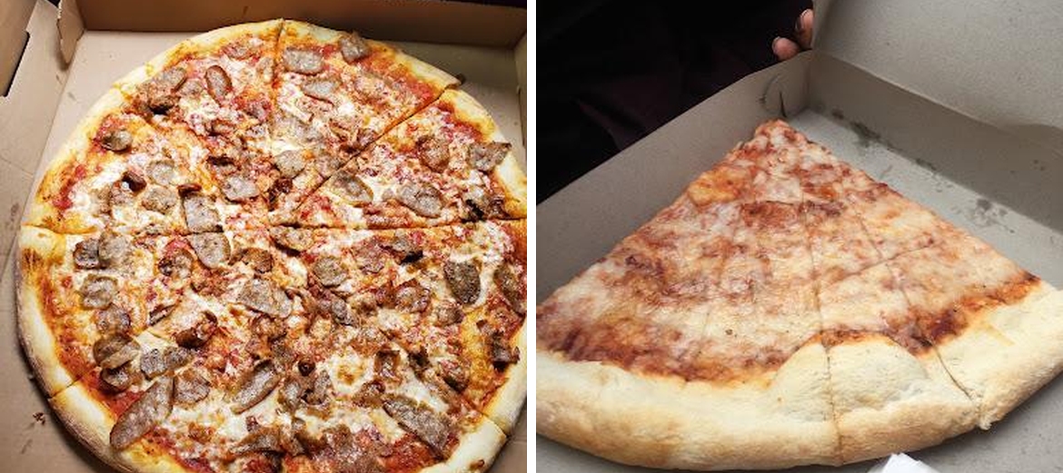 Corner Pizza Menu